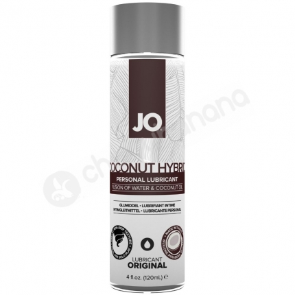 Jo Coconut Hybrid Original Personal Lubricant Fusion Coconut Oil & Water-based Lube 120ml