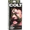 Colt Camo Silicone Bone Gag With Adjustable Head Restraint