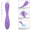 Calexotics Contour Demi Flexible Plush Liquid Silicone Multi-Use Vibrator