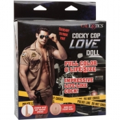 Calexotics Cocky Cop Love Doll Life-Like Inflatable With Tight Ass & Rock Hard Cock