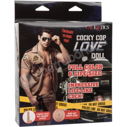 Calexotics Cocky Cop Love Doll Life-Like Inflatable With Tight Ass & Rock Hard Cock