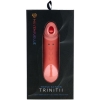 Nu Sensuelle Trinitii Coral Flickering Tongue Clit Vibrator With Suction