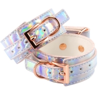 Cosmo Bondage Holographic Rainbow  Adjustable Ankle Cuffs