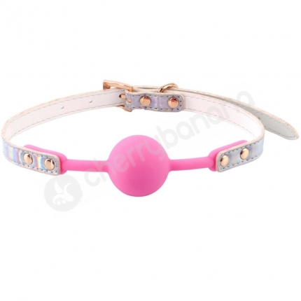 Cosmo Bondage Holographic Rainbow Ball Gag