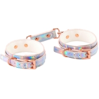 Cosmo Bondage Holographic Rainbow Wrist Cuffs