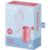Satisfyer Cotton Candy Pink 2 in 1 Air Pulse & Vibration Clit Stimulator