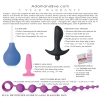 Adam & Eve Silicone Couples Backdoor Pleasure Kit