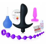 Adam & Eve Silicone Couples Backdoor Pleasure Kit
