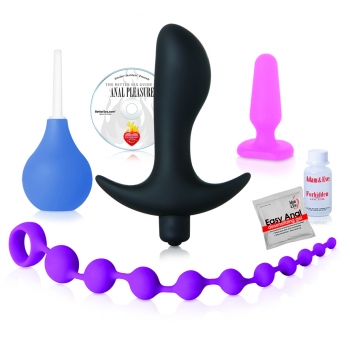 Adam & Eve Silicone Couples Backdoor Pleasure Kit