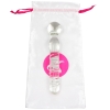 Crystal Pleasures Glass Happy Swirl Double Dildo