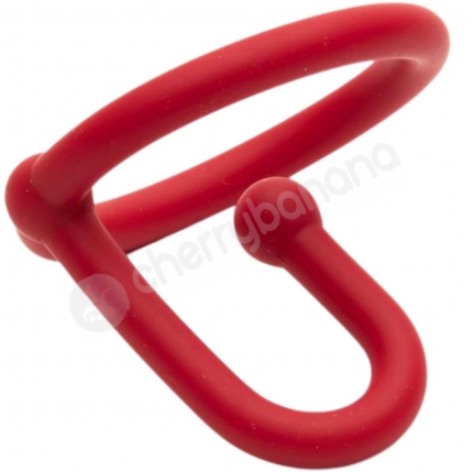 Sport Fucker Red Stretchy Silicone Cum Stopper 