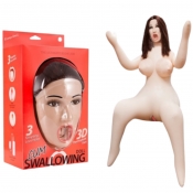 Cum Swallowing Inflatable Sex Doll - Evangeline L