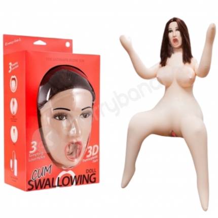 Cum Swallowing Inflatable Sex Doll - Evangeline L
