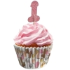 Glitterati Penis Party Cupcake Decorating - Set Of 24