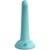 Dillio Platinum Curious Five 5" Teal Silicone Dildo With Suction Cup Body Dock Compatible Base