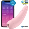 Satisfyer Curvy 2+ Pink App Controlled Vibrating Clitoral Stimulator