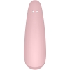 Satisfyer Curvy 2+ Pink App Controlled Vibrating Clitoral Stimulator