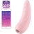 Satisfyer Curvy 2+ Pink App Controlled Vibrating Clitoral Stimulator