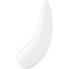 Satisfyer Curvy 2+ White App Controlled Vibrating Clitoral Stimulator