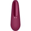 Satisfyer Curvy 1+ Burgundy App Controlled Vibrating Clitoral Stimulator