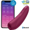 Satisfyer Curvy 1+ Burgundy App Controlled Vibrating Clitoral Stimulator