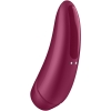 Satisfyer Curvy 1+ Burgundy App Controlled Vibrating Clitoral Stimulator