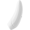 Satisfyer Curvy 1+ White App Controlled Vibrating Clitoral Stimulator