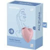 Satisfyer Cutie Heart Pink Clitoral Air Pressure Waves & Vibration