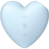 Satisfyer Cutie Heart Blue Clitoral Air Pressure Waves & Vibration
