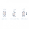 Dame Eva II White Silicone Hands-Free Clitoral Vibrator