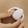 Dame Eva II White Silicone Hands-Free Clitoral Vibrator