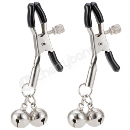 Cherry Banana Dare Nipple Clamps with Bell