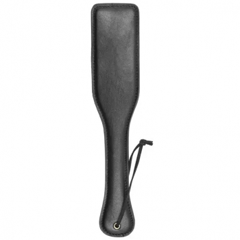 Cherry Banana Dare Black Faux Leather Bondage Paddle