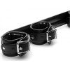 Strict Deluxe Rigid Black Cushioned Wrist & Ankles Spreader Bar