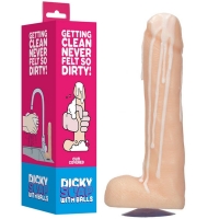 S-Line Cream Cum Covered Brown Dicky Soap With Balls