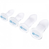 B-Vibe Glass Anal Dilators 4 Piece Set