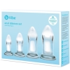 B-Vibe Glass Anal Dilators 4 Piece Set