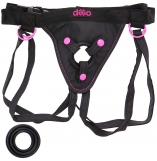 Dillio Black/Pink Perfect Fit Harness