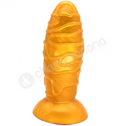 Faak Gold Dome Anal Plug Dildo