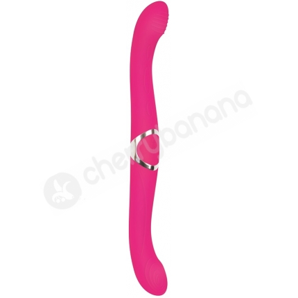 Coupled Love Pink Double Ended Dildo Vibrator