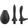 Nexus Anal Douche Black 3 Piece Set