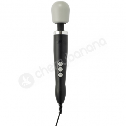 Doxy Black Extra Powerful Vibrating Wand Massager Doxy Black Extra Powerful Vibrating Wand Massager