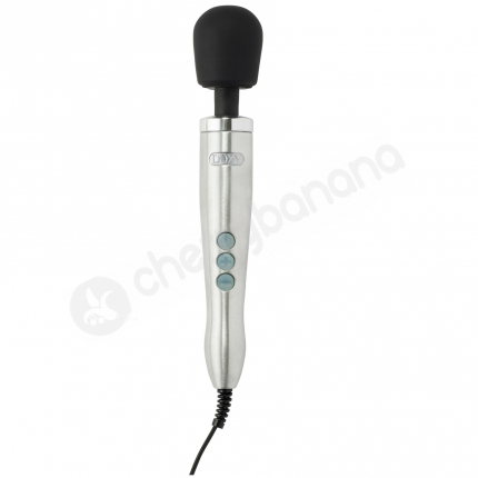 Doxy Die Cast Silver Vibrating Massager Wand