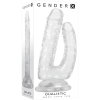 Gender X Dualistic Clear & Flexible Double Shafted Dildo 