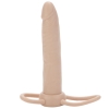 Accommodator Dual Penetrator Ivory Penis Shaped Double Penetration