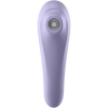 Satisfyer Dual Pleasure Purple App Controlled Vibrating Clitoral Stimulator