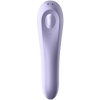 Satisfyer Dual Pleasure Purple App Controlled Vibrating Clitoral Stimulator