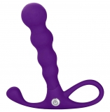 Embrace Purple Beaded Rechargeable Anal Probe