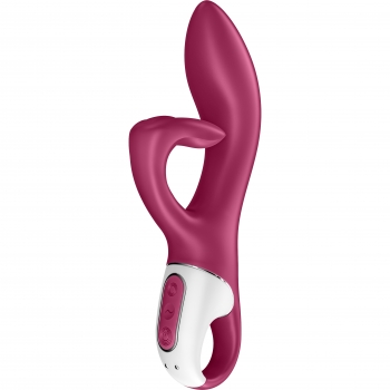 Satisfyer Embrace Me Flexible Dual Stimulation Red Rabbit Vibrator