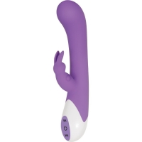 Evolved Enchanted Bunny Purple Large Flexible Silicone Rabbit Vibrator